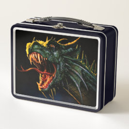 Green Dragon Metall Brotdose