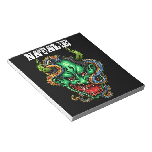  Green Dragon  Notizblock (angewinkelt)