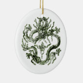 Green Dragon Ornament (Rechts)