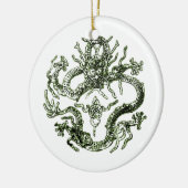 Green Dragon Ornament (Links)
