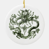 Green Dragon Ornament (Hinten)