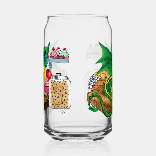 Green Dragon Pastry Koch Dosenglas (Links)