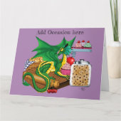 Green Dragon Pastry Koch Karte (Vorderseite)