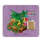 Green Dragon Pastry Koch Schneidebrett (Vorderseite)