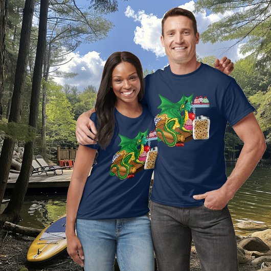 Green Dragon Pastry Koch T-Shirt