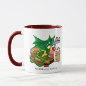 Green Dragon Pastry Koch Tasse (Links)