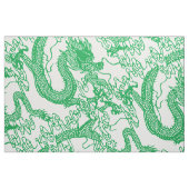 Green Dragon Pattern Stoff (Fat Quarter (45,7 x 55,9 cm))