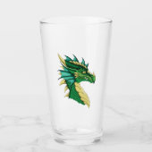 Green Dragon Portrait Glas (Vorderseite)