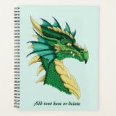 Green Dragon Portrait Planer (Vorderseite)