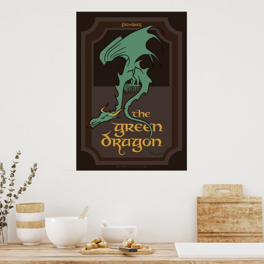 GREEN DRAGON™ POSTER (Küche)
