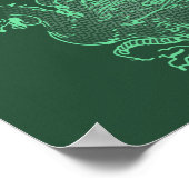 Green Dragon Poster (Ecke)