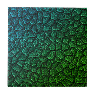 Green Dragon Scale Fliese