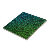 Green Dragon Scale Fliese (Seite)
