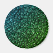 Green Dragon Scale Magnet (Vorne)