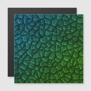 Green Dragon Scale Magnetkarte