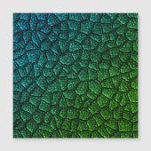 Green Dragon Scale Magnetkarte (Vorderseite)