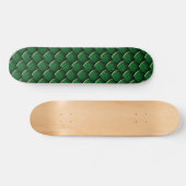 Green Dragon Scale Skateboard (Horizontal)