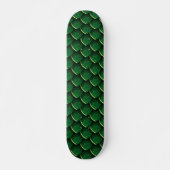 Green Dragon Scale Skateboard (Vorne)