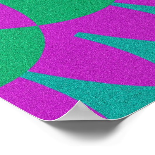 Green Dragon Scales Poster (Ecke)