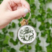 Green Dragon Schlüsselanhänger (Hand)