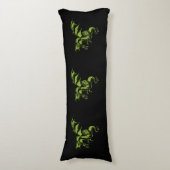 Green Dragon Seitenschläferkissen (Vorderseite Vertikal)