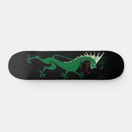Green Dragon Skateboard (Horizontal)