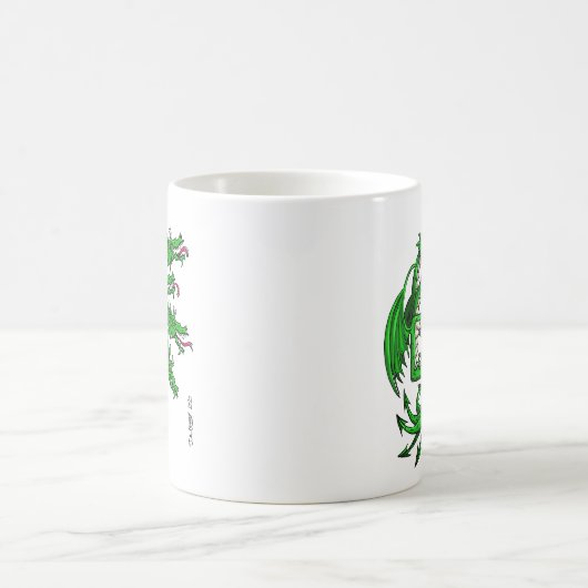 Green Dragon Tasse (Mittel)