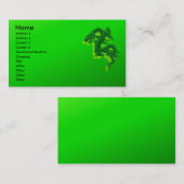 Green Dragon Visitenkarte (Vorne/Hinten)