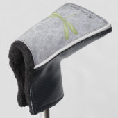 Green Dragonfly Damask Golf Headcover (3/4 Vorderseite)
