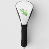 Green Dragonfly Golf Headcover (Vorderseite)