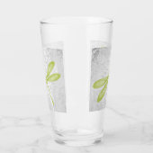 Green Dragonfly Personalisiert Glashütte Glas (Links)