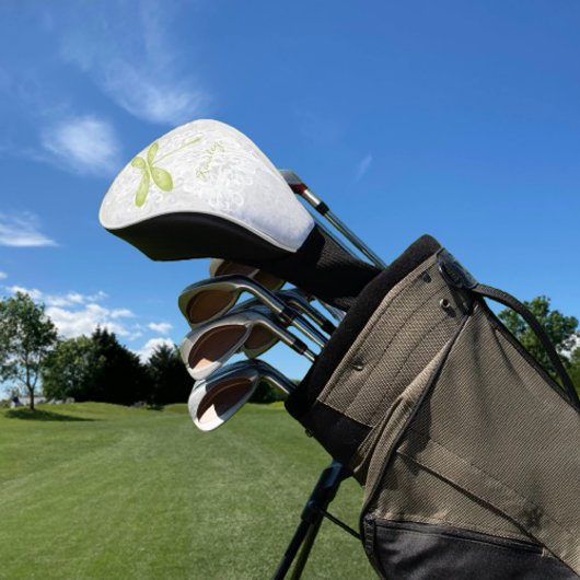 Green Dragonfly Personalisierter Golf Head Cover Headcover