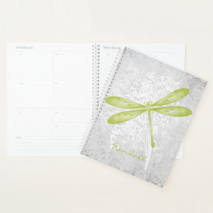 Green Dragonfly Personalisierter Planer