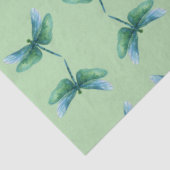 Green Dragonfly Seidenpapier (Ausschnitt)