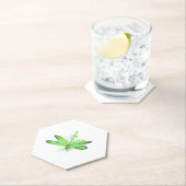 Green Dragonfly Untersetzer (Vor Ort)