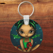 "Green Dragonling"-Schlüsselanhänger Schlüsselanhänger (Vorderseite)