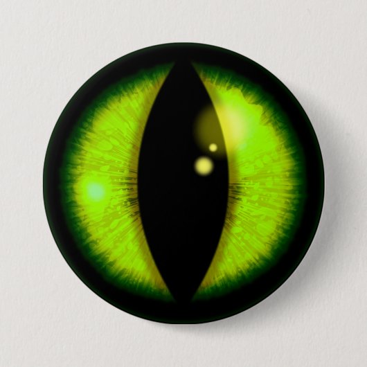 Green Dragons Eye Button (Vorderseite)