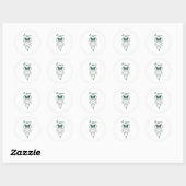 Green Dream Catcher Butterflie Sticker (Blatt)