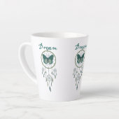 Green Dream Catcher & Butterfly Milchtasse (Linke Ecke)