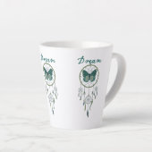 Green Dream Catcher & Butterfly Milchtasse (Rechte Ecke)