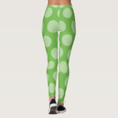 Green Dream Large Polka Dot Leggings (Rückseite)