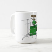 Green Drum Kit: Kaffeetasse (Vorderseite Links)