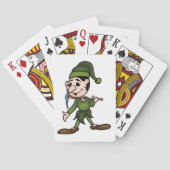Green Dwarf Playing Cards Spielkarten (Rückseite)
