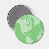 Green Earth Magnet (Vorderseite/Rückseite)