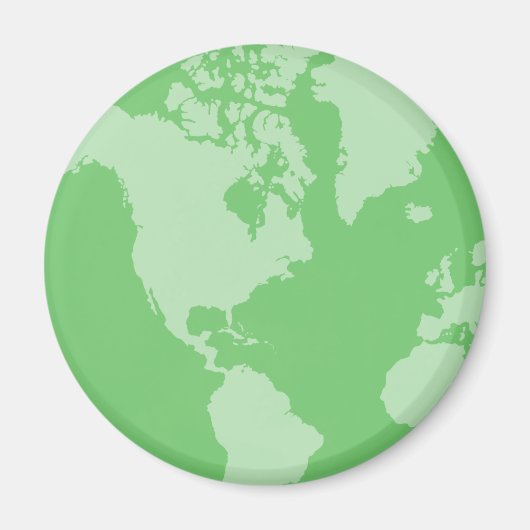 Green Earth Magnet (Vorne)