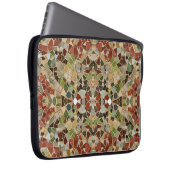 green earth mosaic laptopschutzhülle (Vorne Rechts)
