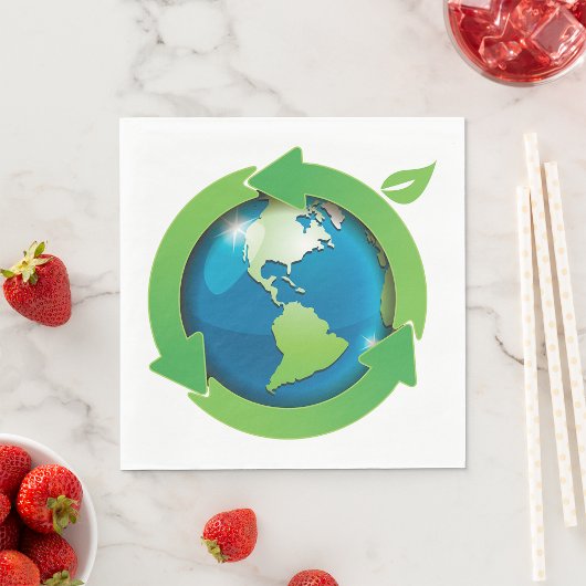 Green Earth Napkins Serviette