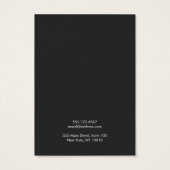 Green Earthy Jewelier Earring Display Card (Rückseite)