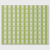 Green Eastern Pattern Geschenkpapier (Flach)