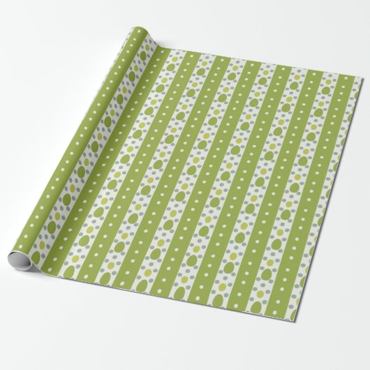 Green Eastern Pattern Geschenkpapier (Ungerollt)